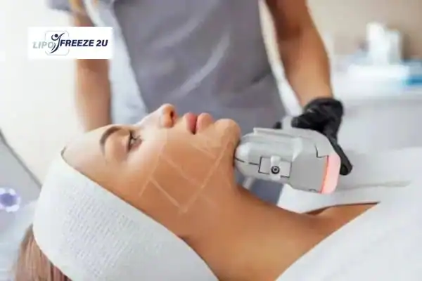 image of HIFU Farnham treatment in progress.